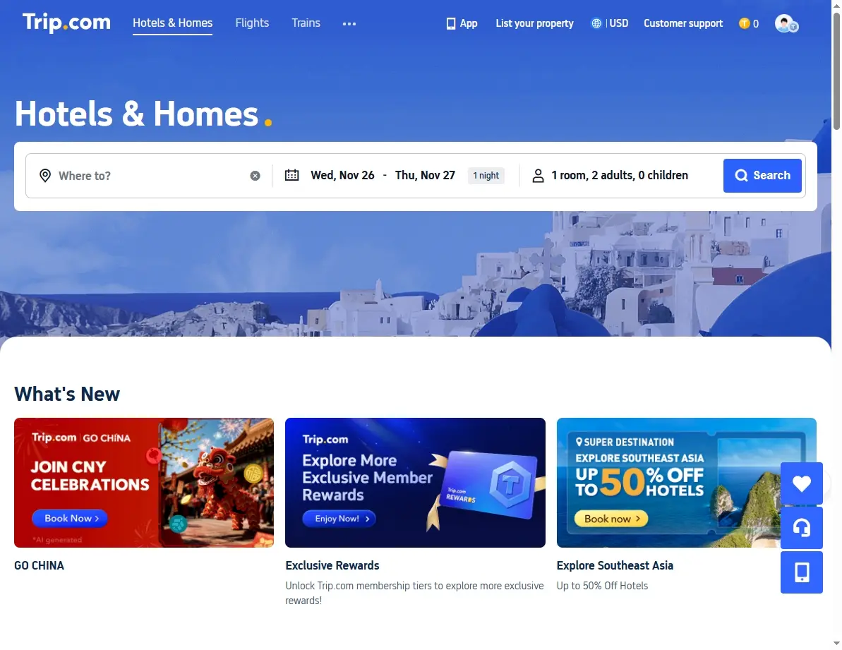 Screenshot of hotel search results showing deals for Hotel Paradiso Vietri