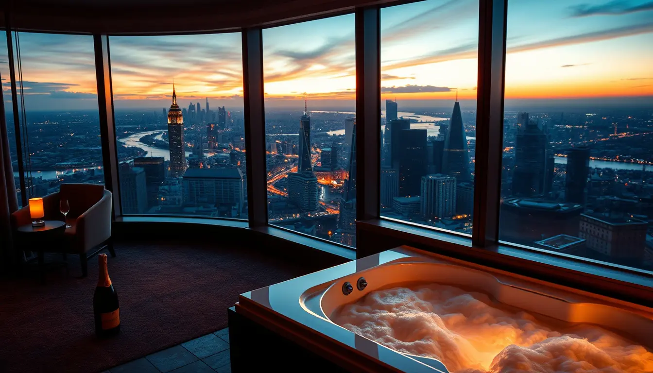 Bubble Bliss & Big Views: How to Snag the Best In Room Jacuzzi Hotel Rooms